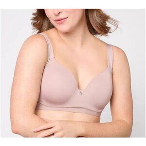 Breezies Natural Embrace Underwire Tshirt Bra Mink,40 B